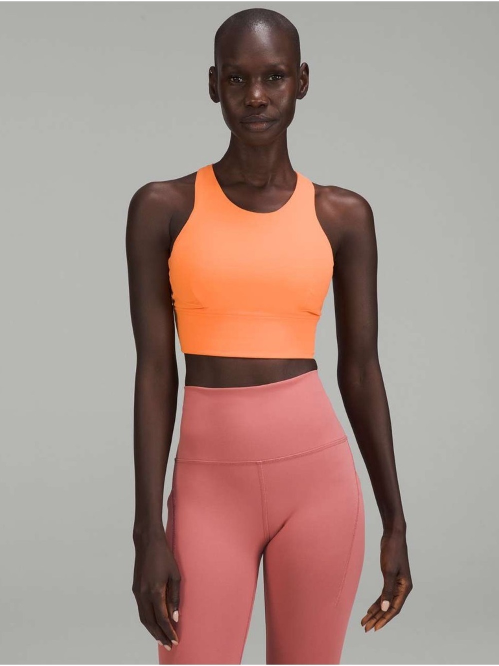 Lululemon Wunder Train High Neck Bra Fade *Medium Support, C/D Cup -